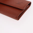LOUIS VUITTON Epi Multicles 6 Key Case Brown M63813 LV Auth 186605A-9