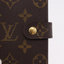 LOUIS VUITTON Monogram Agenda PM Day Planner Cover R20005 LV Auth 186606A-17