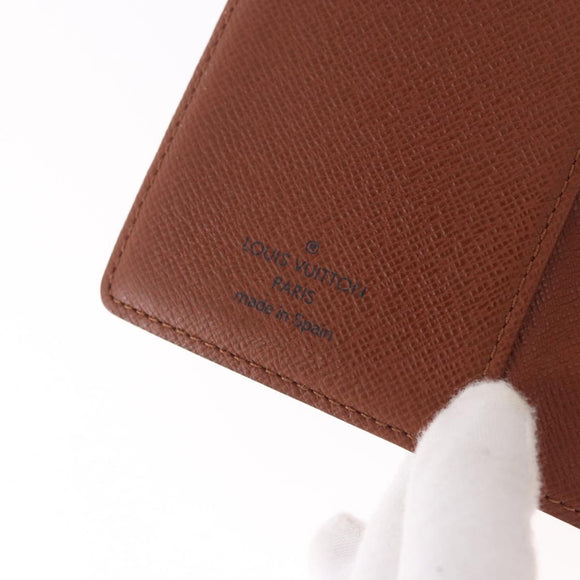 LOUIS VUITTON Monogram Agenda PM Day Planner Cover R20005 LV Auth 186606A