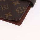 LOUIS VUITTON Monogram Agenda PM Day Planner Cover R20005 LV Auth 186606A-14