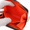 LOUIS VUITTON Monogram Graffiti Zippy Coin Purse Orange M93708 LV Auth 186607-18