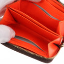 LOUIS VUITTON Monogram Graffiti Zippy Coin Purse Orange M93708 LV Auth 186607-19