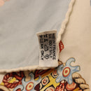 HERMES Carre 90 Scarf ""Paperoles"" Silk Light Blue Auth 186608-14