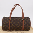 LOUIS VUITTON Monogram Papillon 30 Hand Bag M51385 LV Auth 186620A-21