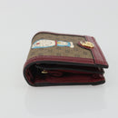 GUCCI Micro GG Supreme Doraemon Compact Wallet PVC Beige 647788 Auth 186625A-4