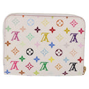 LOUIS VUITTON Monogram Multicolor Zippy Coin Purse White M93741 Auth 186626SAM-2
