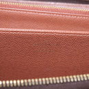 LOUIS VUITTON Monogram Zippy Wallet Long Wallet M42616 LV Auth 186627V-17