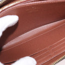 LOUIS VUITTON Monogram Zippy Wallet Long Wallet M42616 LV Auth 186627V-20