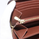 LOUIS VUITTON Monogram Zippy Wallet Long Wallet M42616 LV Auth 186627V-22