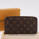 LOUIS VUITTON Monogram Zippy Wallet Long Wallet M42616 LV Auth 186627V-12