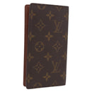 LOUIS VUITTON Monogram Agenda Poche Note Cover R20503 LV Auth 186628A-1