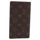LOUIS VUITTON Monogram Agenda Poche Note Cover R20503 LV Auth 186628A-13