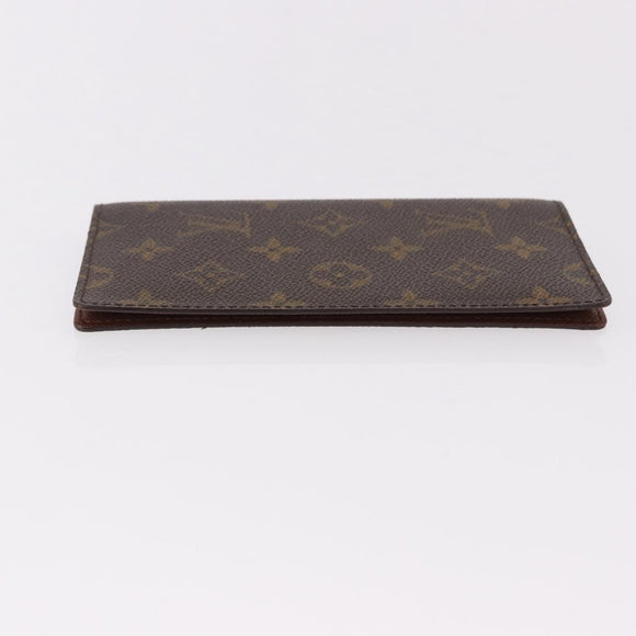 LOUIS VUITTON Monogram Agenda Poche Note Cover R20503 LV Auth 186628A