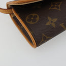 LOUIS VUITTON Monogram Pochette Twin PM Shoulder Bag M51854 LV Auth 186629A-14