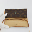 LOUIS VUITTON Monogram Pochette Twin PM Shoulder Bag M51854 LV Auth 186629A-10
