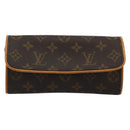 LOUIS VUITTON Monogram Pochette Twin PM Shoulder Bag M51854 LV Auth 186629A-13