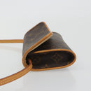 LOUIS VUITTON Monogram Pochette Twin PM Shoulder Bag M51854 LV Auth 186629A-4