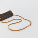 LOUIS VUITTON Monogram Pochette Twin PM Shoulder Bag M51854 LV Auth 186629A-7