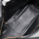 CHANEL Standard Tote Bag Caviar Skin Black Gold CC Auth 186633SAM-9