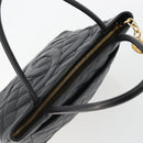 CHANEL Standard Tote Bag Caviar Skin Black Gold CC Auth 186633SAM-6