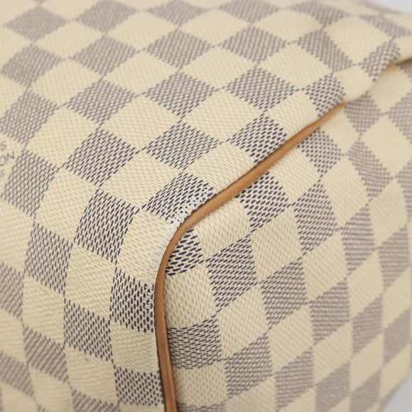 LOUIS VUITTON Damier Azur Speedy 30 Hand Bag N41533 LV Auth 186634A