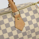 LOUIS VUITTON Damier Azur Speedy 30 Hand Bag N41533 LV Auth 186634A-15