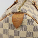 LOUIS VUITTON Damier Azur Speedy 30 Hand Bag N41533 LV Auth 186634A-16