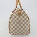 LOUIS VUITTON Damier Azur Speedy 30 Hand Bag N41533 LV Auth 186634A-4