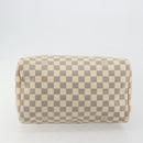 LOUIS VUITTON Damier Azur Speedy 30 Hand Bag N41533 LV Auth 186634A-9