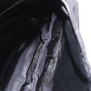 Christian Dior Saddle Shoulder Bag Nylon Black Silver Auth 186635A-22