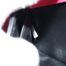 PRADA Sydney Chain Shoulder Bag Leather 2way Black Pink Silver Auth 186637SAM-11