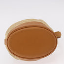 LOUIS VUITTON Monogram Mini Noelie Shoulder Bag Beige M92689 LV Auth 186638V-10
