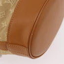 LOUIS VUITTON Monogram Mini Noelie Shoulder Bag Beige M92689 LV Auth 186638V-13