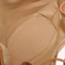 LOUIS VUITTON Monogram Mini Noelie Shoulder Bag Beige M92689 LV Auth 186638V-17