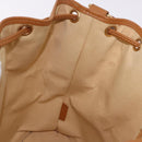 LOUIS VUITTON Monogram Mini Noelie Shoulder Bag Beige M92689 LV Auth 186638V-19