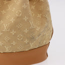 LOUIS VUITTON Monogram Mini Noelie Shoulder Bag Beige M92689 LV Auth 186638V-4