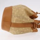 LOUIS VUITTON Monogram Mini Noelie Shoulder Bag Beige M92689 LV Auth 186638V-5