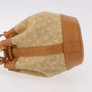 LOUIS VUITTON Monogram Mini Noelie Shoulder Bag Beige M92689 LV Auth 186638V-6