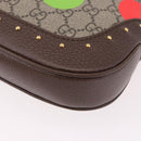GUCCI Jackie 1961 GG Supreme Bag PVC Leather 3way Beige 678843 Auth 186639SM-19