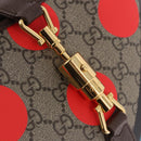 GUCCI Jackie 1961 GG Supreme Bag PVC Leather 3way Beige 678843 Auth 186639SM-21