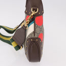 GUCCI Jackie 1961 GG Supreme Bag PVC Leather 3way Beige 678843 Auth 186639SM-3