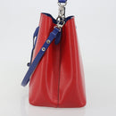 LOUIS VUITTON Epi Neonoe Shoulder Bag Red Coklico M54365 LV Auth 186641V-3