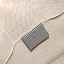 GUCCI Micro GG Canvas Guccissima Bag Leather 2way Gray Gold 449654 Auth 186642V-18