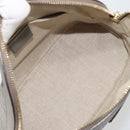 GUCCI Micro GG Canvas Guccissima Bag Leather 2way Gray Gold 449654 Auth 186642V-19