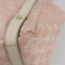 GUCCI GG Canvas Abbey Tote Bag Pink Gold 130736 Auth 186647-15