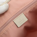 GUCCI GG Canvas Abbey Tote Bag Pink Gold 130736 Auth 186647-18