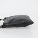 GUCCI GG Implementation Shoulder Bag PVC Black Silver 201538 Auth 186648V-4