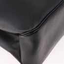 Salvatore Ferragamo Tote Bag Leather Black Gold Auth 186649A-9