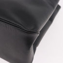 Salvatore Ferragamo Tote Bag Leather Black Gold Auth 186649A-14