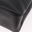 Salvatore Ferragamo Tote Bag Leather Black Gold Auth 186649A-16
